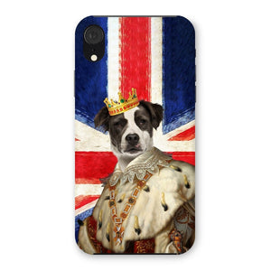 His Majesty British Flag: Custom Pet Phone Case - Paw & Glory - Dog Portraits - Pet Portraits