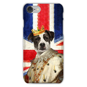 His Majesty British Flag: Custom Pet Phone Case - Paw & Glory - Dog Portraits - Pet Portraits