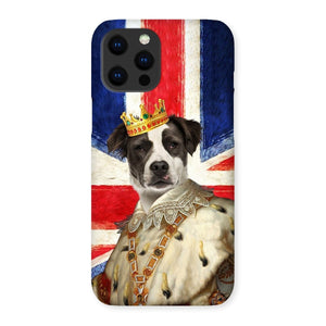 His Majesty British Flag: Custom Pet Phone Case - Paw & Glory - Dog Portraits - Pet Portraits