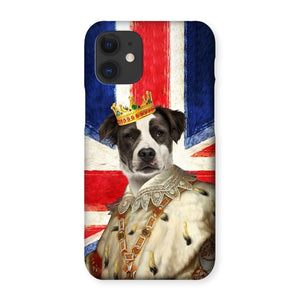 His Majesty British Flag: Custom Pet Phone Case - Paw & Glory - Dog Portraits - Pet Portraits