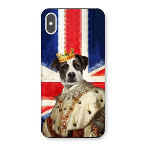 His Majesty British Flag: Custom Pet Phone Case - Paw & Glory - Dog Portraits - Pet Portraits