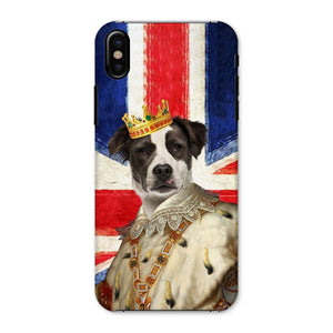 His Majesty British Flag: Custom Pet Phone Case - Paw & Glory - Dog Portraits - Pet Portraits