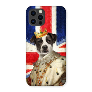 His Majesty British Flag: Custom Pet Phone Case - Paw & Glory - Dog Portraits - Pet Portraits