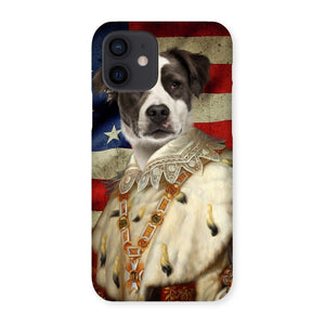 His Majesty USA Flag: Custom Pet Phone Case - Paw & Glory - #pet portraits# - #dog portraits# - #pet portraits uk#