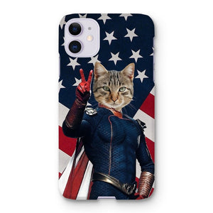 Homelander (The Boys Inspired): Custom Pet Phone Case - Paw & Glory - Dog Portraits - Pet Portraits