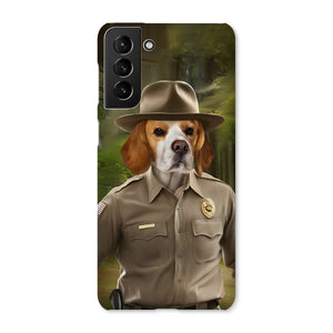 Hopper (Stranger Things Inspired): Custom Pet Phone Case - Paw & Glory - Dog Portraits - Pet Portraits