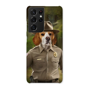 Hopper (Stranger Things Inspired): Custom Pet Phone Case - Paw & Glory - Dog Portraits - Pet Portraits