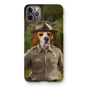 Hopper (Stranger Things Inspired): Custom Pet Phone Case - Paw & Glory - Dog Portraits - Pet Portraits