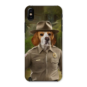 Hopper (Stranger Things Inspired): Custom Pet Phone Case - Paw & Glory - Dog Portraits - Pet Portraits