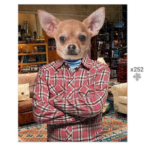 Howard Wolowitz (Big Bang Theory): Custom Pet Puzzle - Paw & Glory - Dog Portraits - Pet Portraits