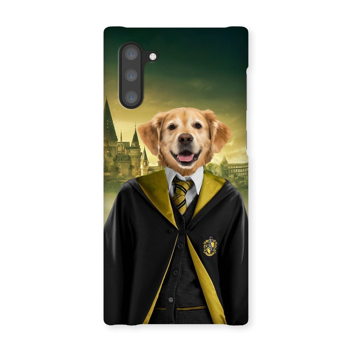 Hufflepuff (Harry Potter Inspired): Custom Pet Phone Case - Paw & Glory - Dog Portraits - Pet Portraits