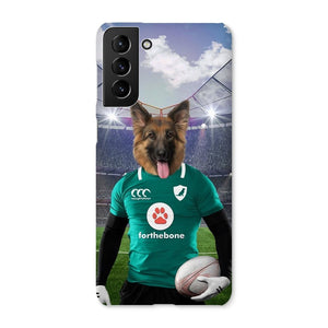 Ireland Rugby Team: Custom Pet Phone Case - Paw & Glory - Dog Portraits - Pet Portraits