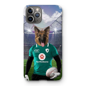 Ireland Rugby Team: Custom Pet Phone Case - Paw & Glory - Dog Portraits - Pet Portraits