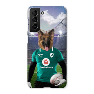 Ireland Rugby Team: Custom Pet Phone Case - Paw & Glory - Dog Portraits - Pet Portraits