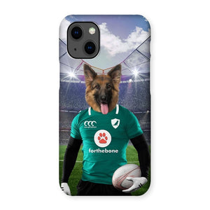 Ireland Rugby Team: Custom Pet Phone Case - Paw & Glory - Dog Portraits - Pet Portraits