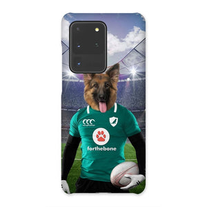 Ireland Rugby Team: Custom Pet Phone Case - Paw & Glory - Dog Portraits - Pet Portraits