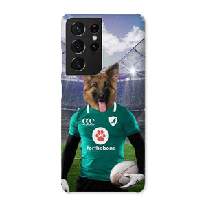 Ireland Rugby Team: Custom Pet Phone Case - Paw & Glory - Dog Portraits - Pet Portraits