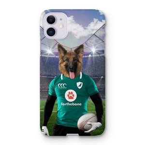 Ireland Rugby Team: Custom Pet Phone Case - Paw & Glory - Dog Portraits - Pet Portraits