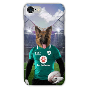 Ireland Rugby Team: Custom Pet Phone Case - Paw & Glory - Dog Portraits - Pet Portraits