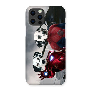 Iron Paw & Spider Paw: Custom Phone Case - Paw & Glory - Dog Portraits - Pet Portraits