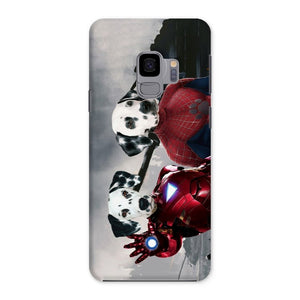 Iron Paw & Spider Paw: Custom Phone Case - Paw & Glory - Dog Portraits - Pet Portraits