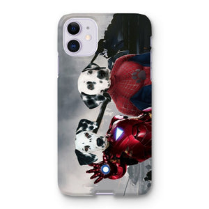 Iron Paw & Spider Paw: Custom Phone Case - Paw & Glory - Dog Portraits - Pet Portraits