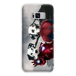 Iron Paw & Spider Paw: Custom Phone Case - Paw & Glory - Dog Portraits - Pet Portraits