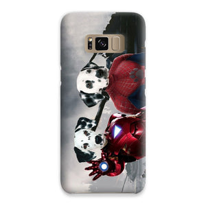 Iron Paw & Spider Paw: Custom Phone Case - Paw & Glory - Dog Portraits - Pet Portraits