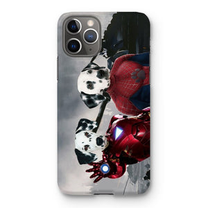 Iron Paw & Spider Paw: Custom Phone Case - Paw & Glory - Dog Portraits - Pet Portraits