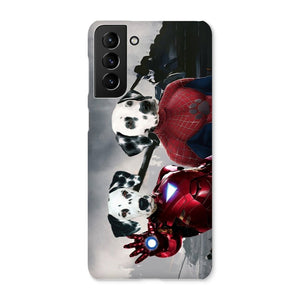 Iron Paw & Spider Paw: Custom Phone Case - Paw & Glory - Dog Portraits - Pet Portraits