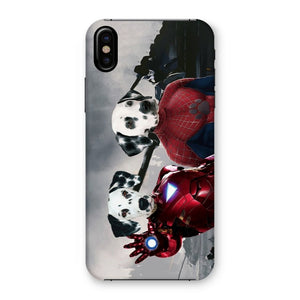 Iron Paw & Spider Paw: Custom Phone Case - Paw & Glory - Dog Portraits - Pet Portraits