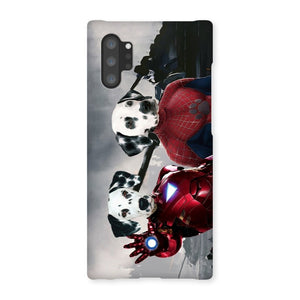 Iron Paw & Spider Paw: Custom Phone Case - Paw & Glory - Dog Portraits - Pet Portraits