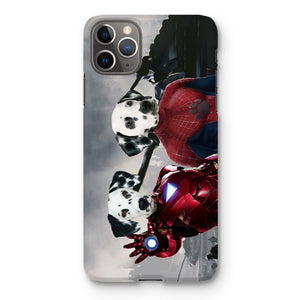 Iron Paw & Spider Paw: Custom Phone Case - Paw & Glory - Dog Portraits - Pet Portraits