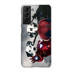 Iron Paw & Spider Paw: Custom Phone Case - Paw & Glory - Dog Portraits - Pet Portraits