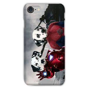 Iron Paw & Spider Paw: Custom Phone Case - Paw & Glory - Dog Portraits - Pet Portraits