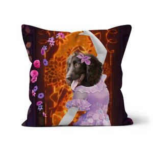 Isabela (Encanto Inspired): Custom Pet Pillow - Paw & Glory - Dog Portraits - Pet Portraits