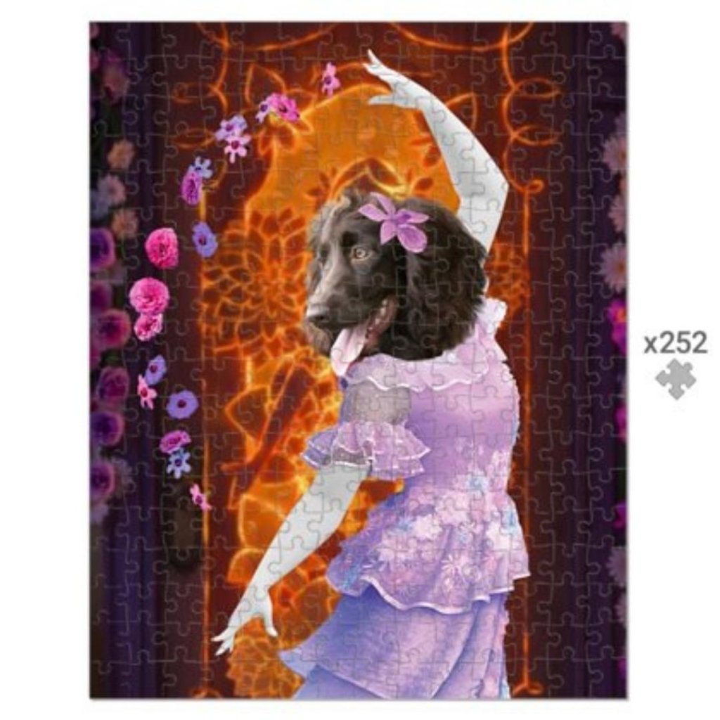 Isabela (Encanto Inspired): Custom Pet Puzzle - Paw & Glory - Dog Portraits - Pet Portraits