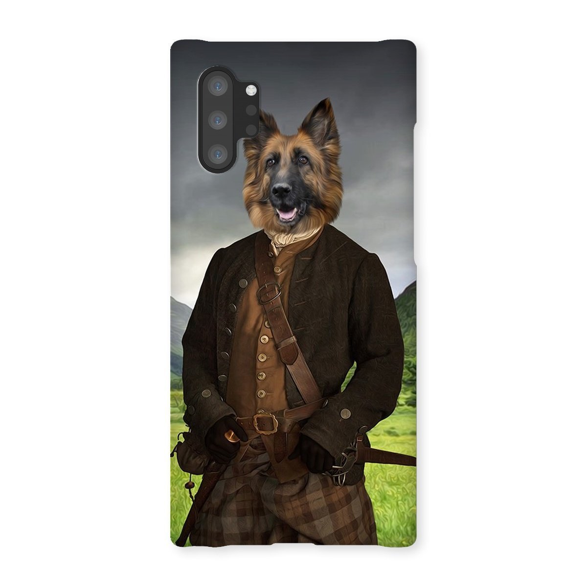 Jamie (Outlander Inspired): Custom Pet Phone Case - Paw & Glory - Dog Portraits - Pet Portraits