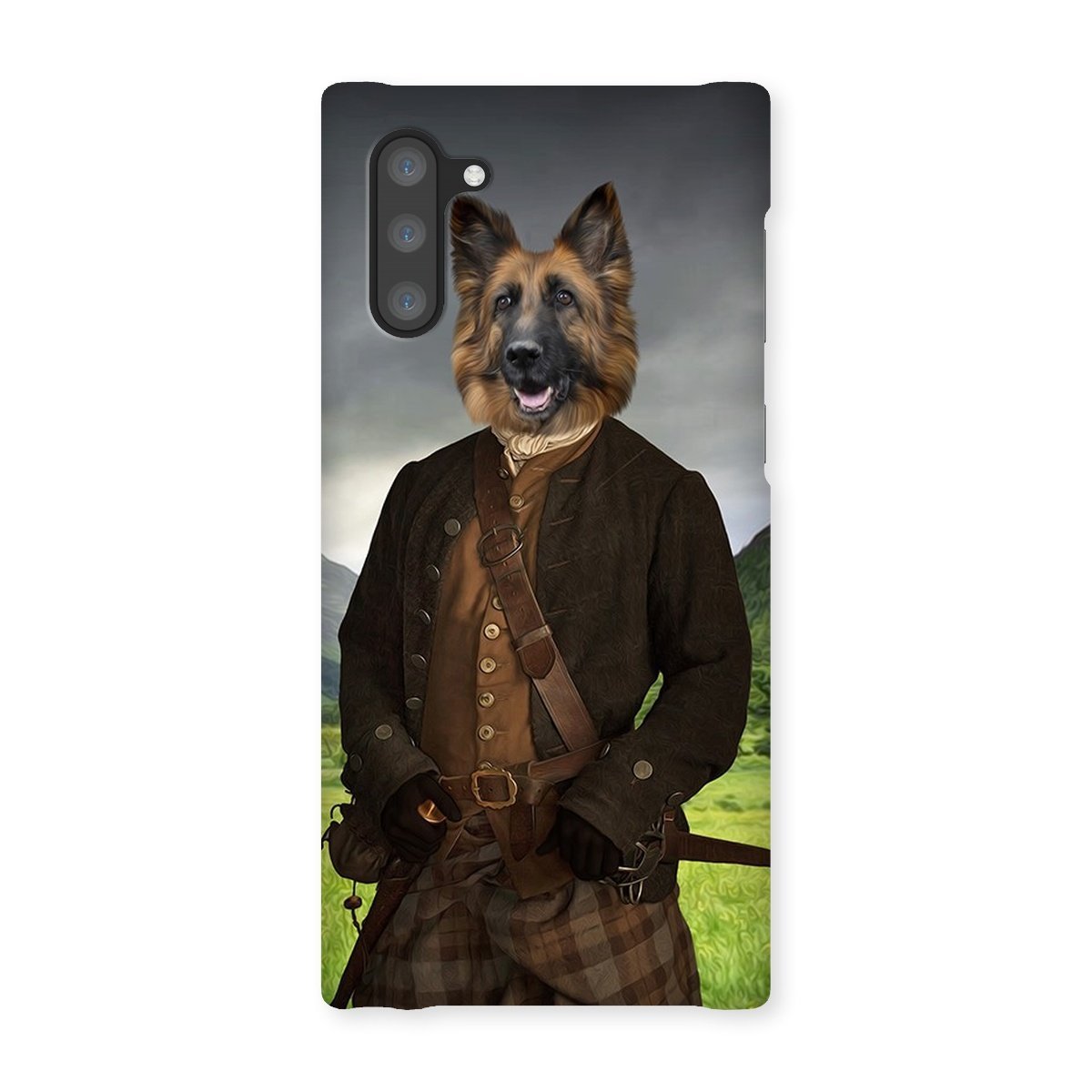 Jamie (Outlander Inspired): Custom Pet Phone Case - Paw & Glory - Dog Portraits - Pet Portraits