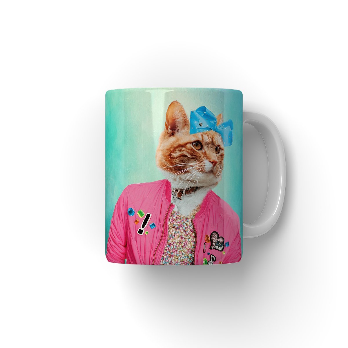 Jo Jo Paw - wa: Custom Pet Coffee Mug - Paw & Glory - Dog Portraits - Pet Portraits