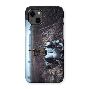 Joan Of Ark: Custom Pet Phone Case - Paw & Glory - Dog Portraits - Pet Portraits