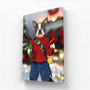 Kevinnn (Home Alone 1 Inspired): Custom Pet Canvas - Paw & Glory - Dog Portraits - Pet Portraits