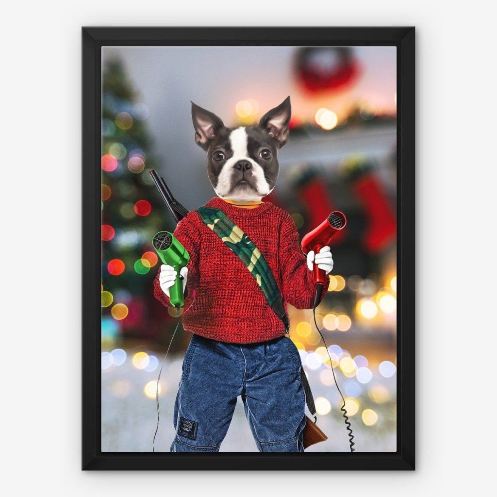 Kevinnn (Home Alone 1 Inspired): Custom Pet Canvas - Paw & Glory - Dog Portraits - Pet Portraits