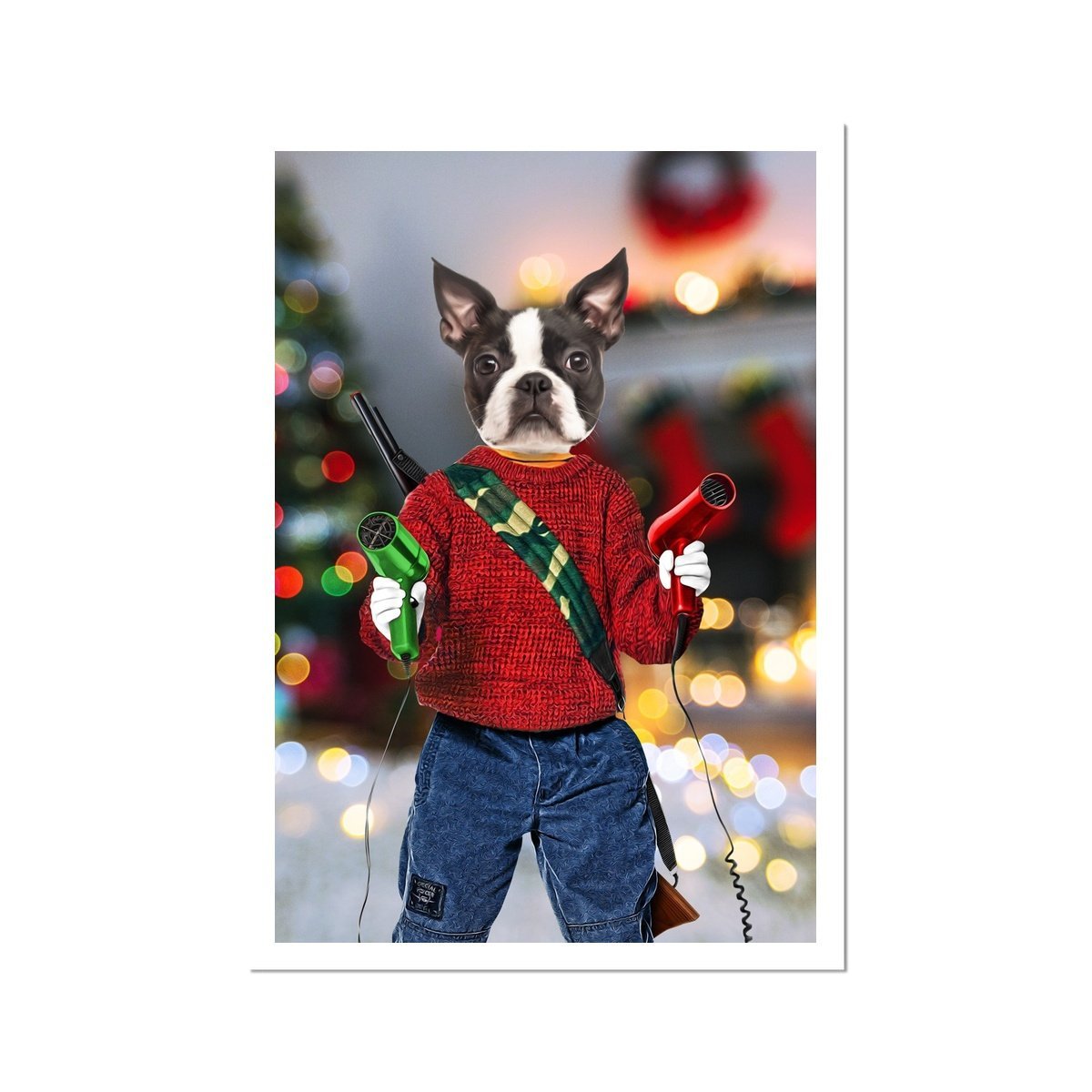 Kevinnn (Home Alone 1 Inspired): Custom Pet Poster - Paw & Glory - Dog Portraits - Pet Portraits