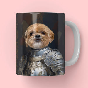 Kings Knight: Custom Pet Coffee Mug - Paw & Glory - Dog Portraits - Pet Portraits