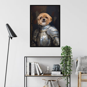 Kings Knight: Custom Pet Portrait - Paw & Glory - Dog Portraits - Pet Portraits