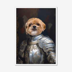 Kings Knight: Custom Pet Portrait - Paw & Glory - Dog Portraits - Pet Portraits