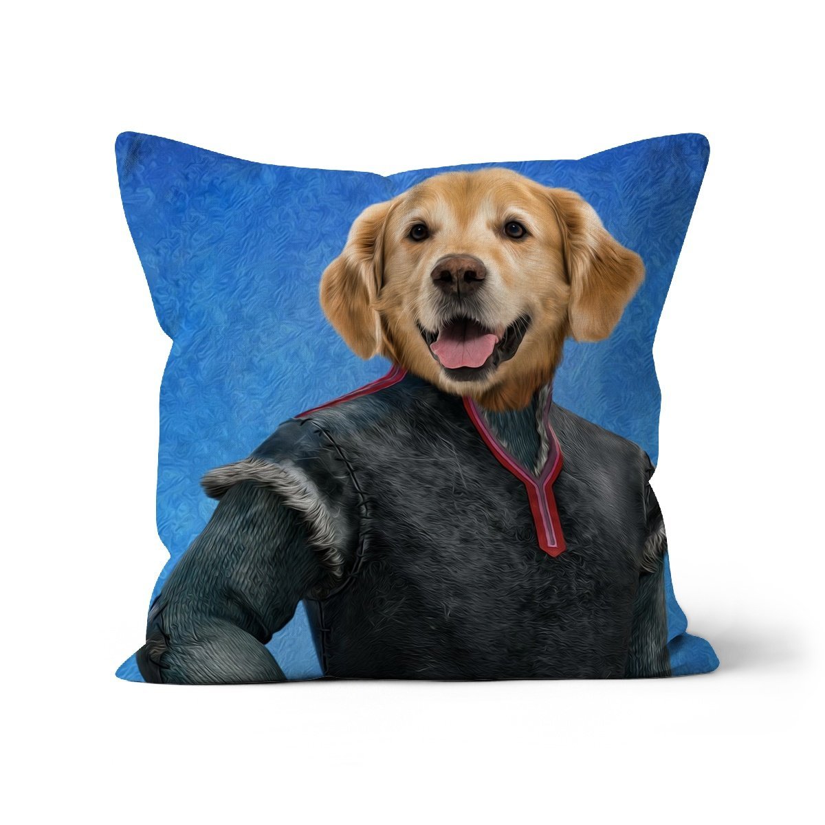 Kristoff (Frozen Inspired): Custom Pet Pillow - Paw & Glory - Dog Portraits - Pet Portraits