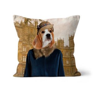 Lady Anne (Downton Abbey Inspired): Custom Pet Pillow - Paw & Glory - Dog Portraits - Pet Portraits