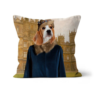 Lady Anne (Downton Abbey Inspired): Custom Pet Pillow - Paw & Glory - Dog Portraits - Pet Portraits